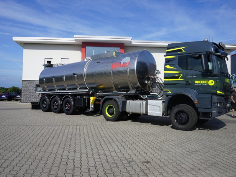 Zubringerfaß des Typs Wienhoff | Tanksattelauflieger | 30m³ V2A | NEU | Gülle | Gärrest, Neumaschine in Lingen (Ems)